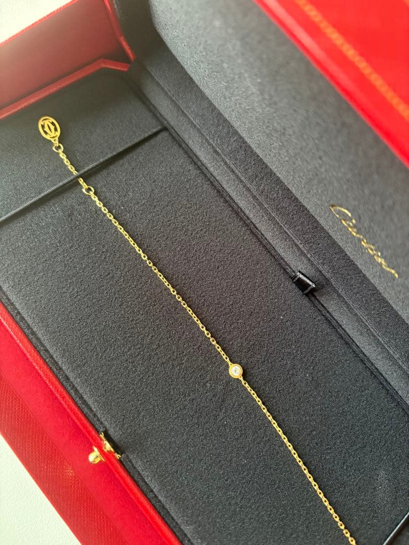 Cartier♡ カルティエ ダムール ブレスレット　スモールモデルYG
