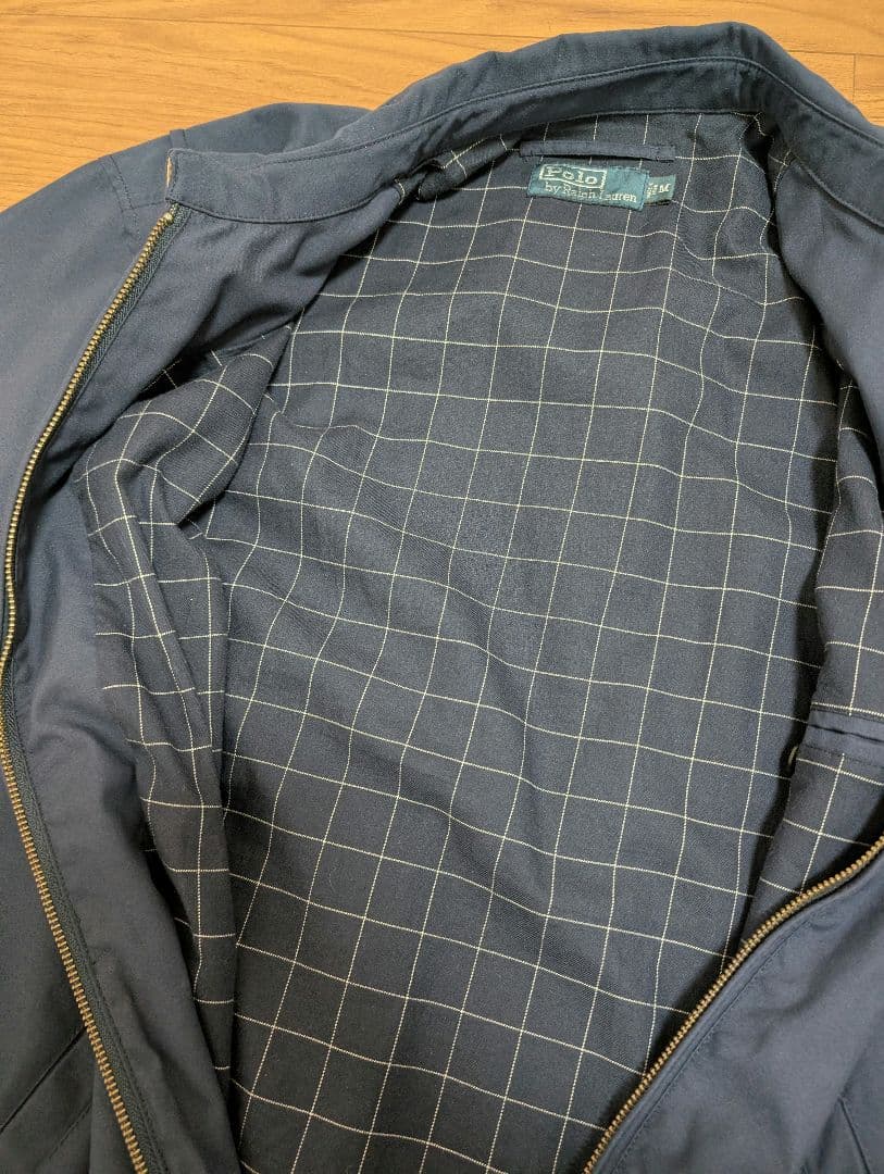 ラルフローレン スイングトップ Mサイズ　ネイビー【美品】