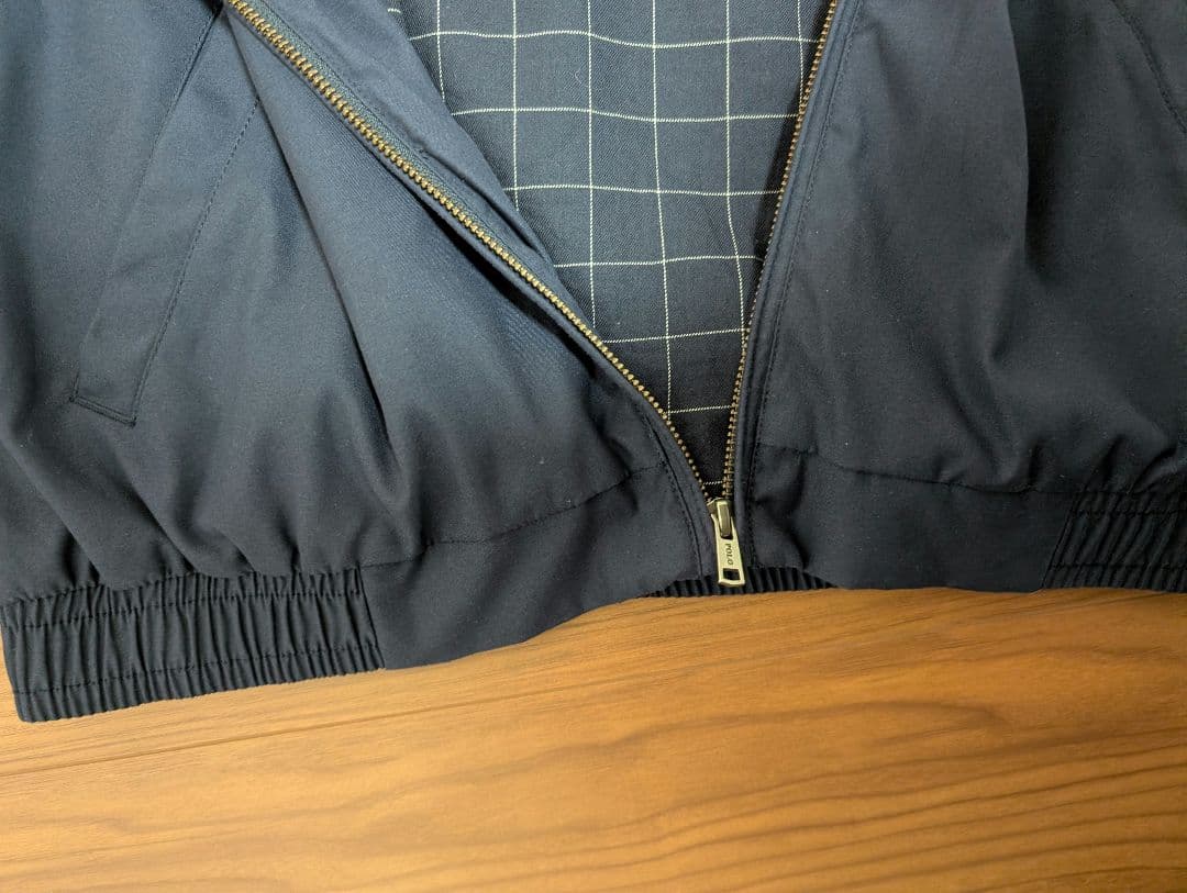 ラルフローレン スイングトップ Mサイズ　ネイビー【美品】