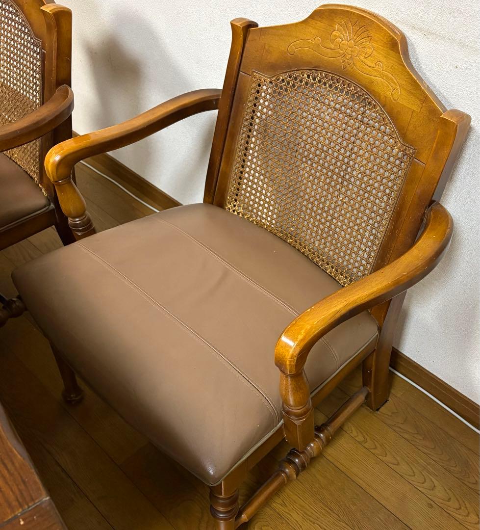 埼玉引取　美品　良品　ダイニングテーブル イス4脚セット