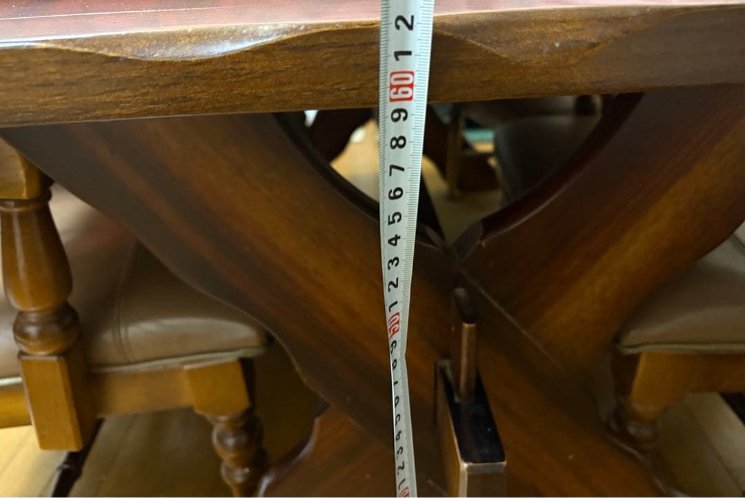 埼玉引取　美品　良品　ダイニングテーブル イス4脚セット