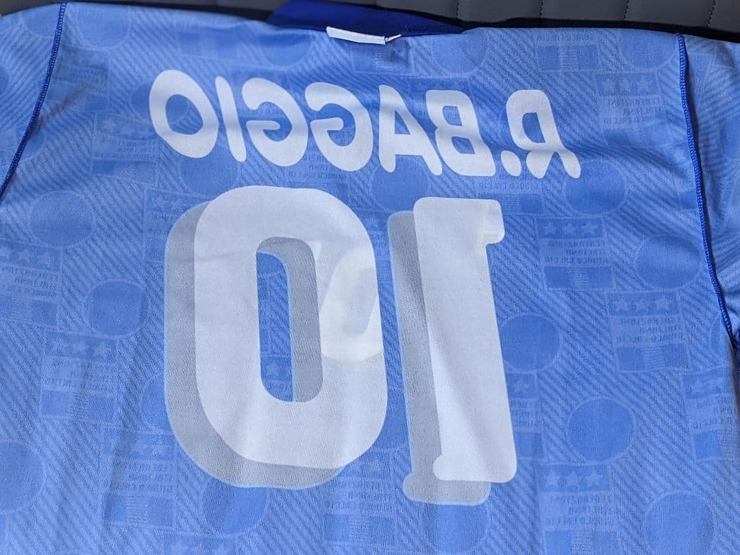 イタリア代表 昇華プリントネーム&ナンバー