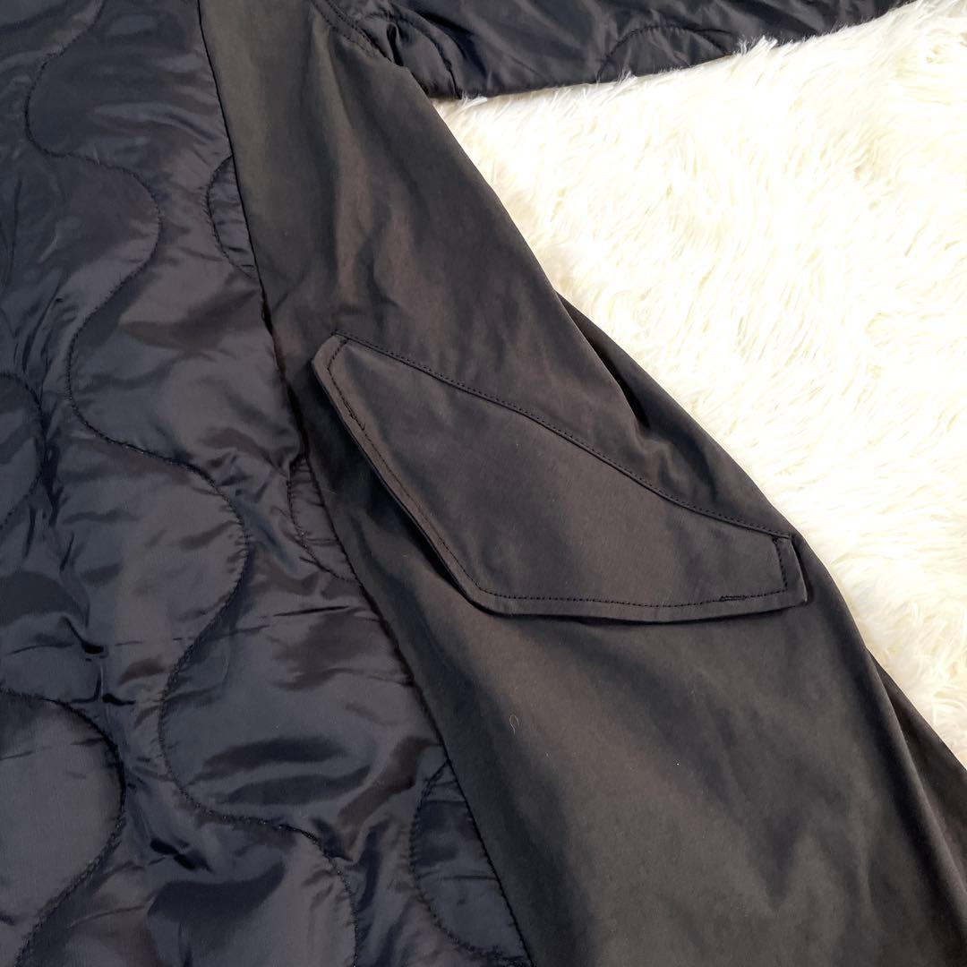 s11✨CIAOPANIC TYPY切替マキシミリタリーコート 黒