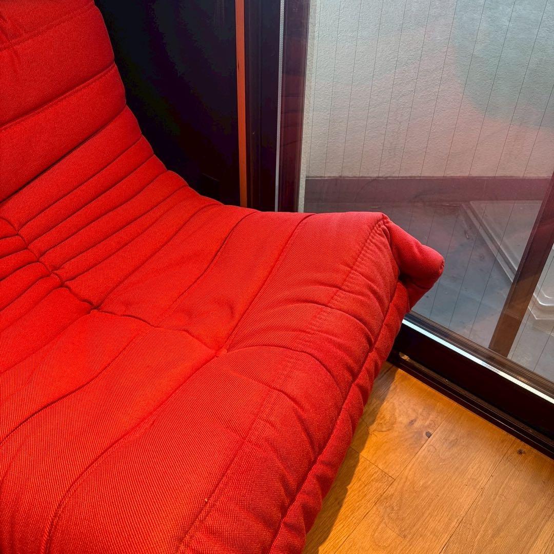 【限定値下げ】ligne roset トーゴ レッド 1P / リーンロゼ