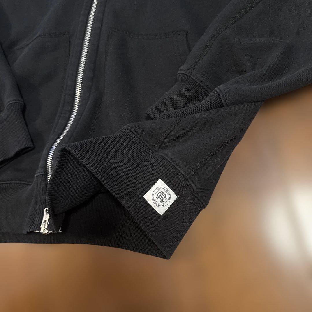 レイニングチャンプ　ロンハーマン別注　ジップアップパーカー　ブラック　S RHC