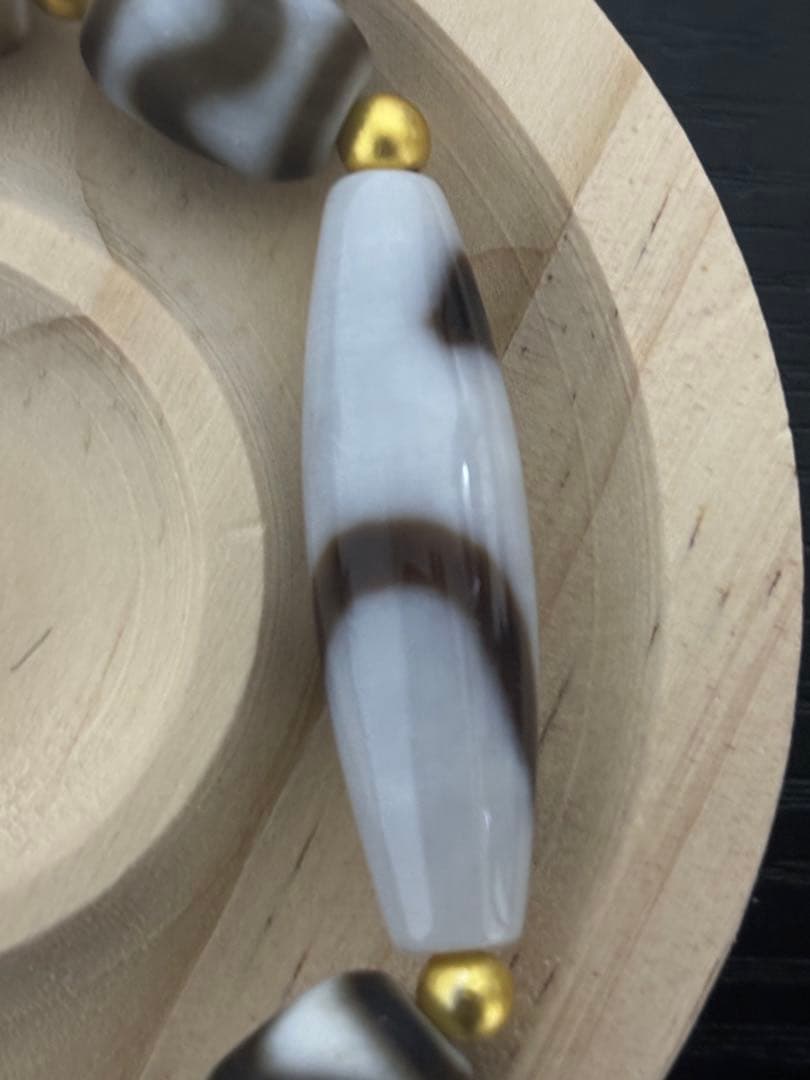 超激レア‼︎ 白蛇神天珠　虎牙　ブレスレット