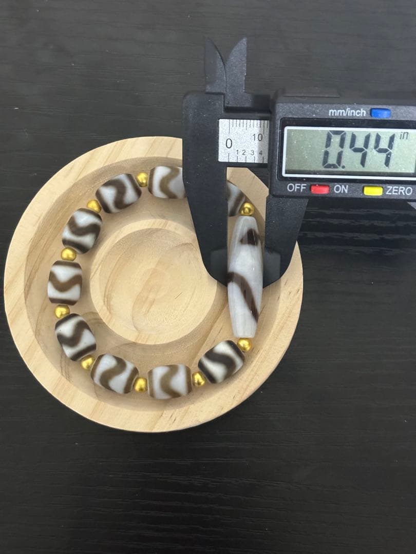 超激レア‼︎ 白蛇神天珠　虎牙　ブレスレット