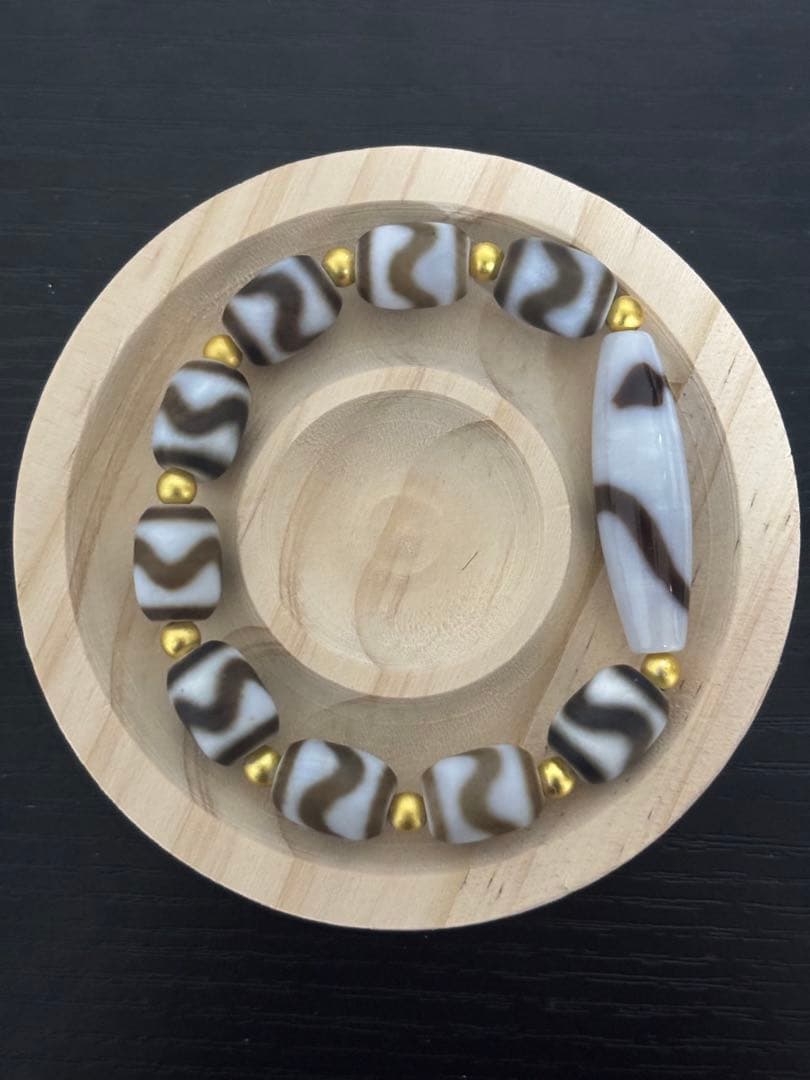 超激レア‼︎ 白蛇神天珠　虎牙　ブレスレット