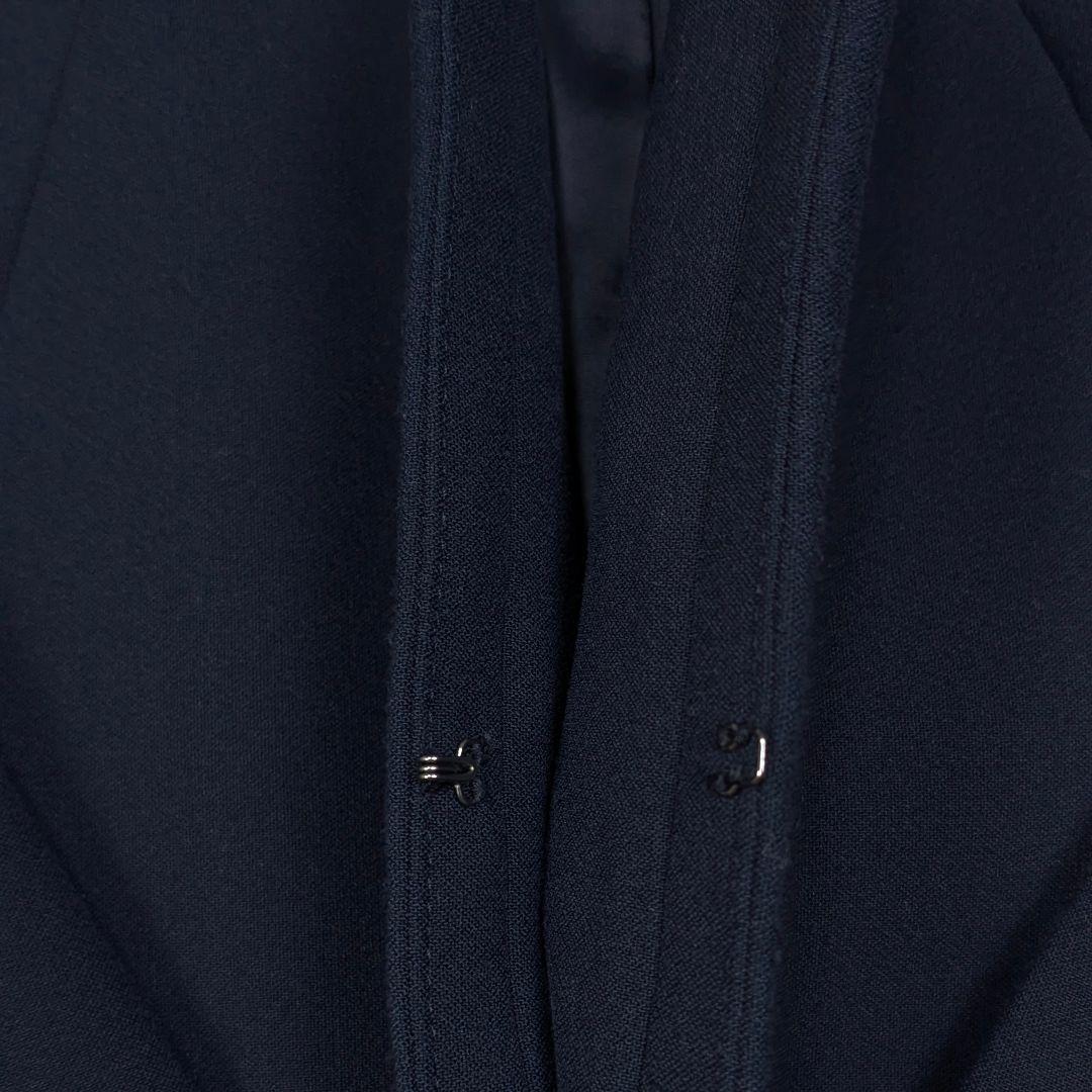 グリーンレーベルリラクシング ダブルクロスパンツスーツ ネイビー 38 洗える