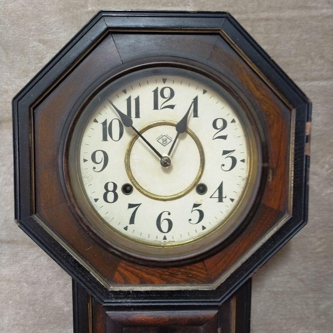 昭和レトロ時計　ぜんまい式　振り子時計