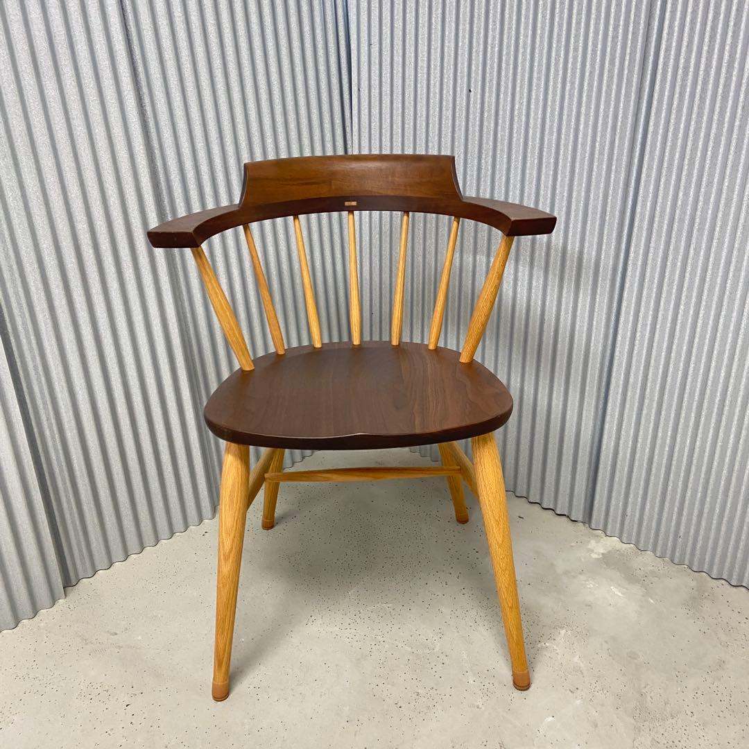 柏木工（KASHIWA）｜ SC3Aクラウンチェア / オーク材　飛騨家具 ③