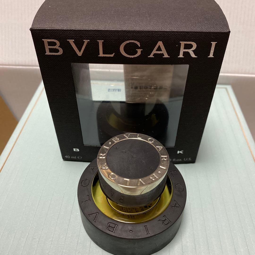 ブルガリ ブラック オードトワレ 40ml スプレー 1回使用 美品