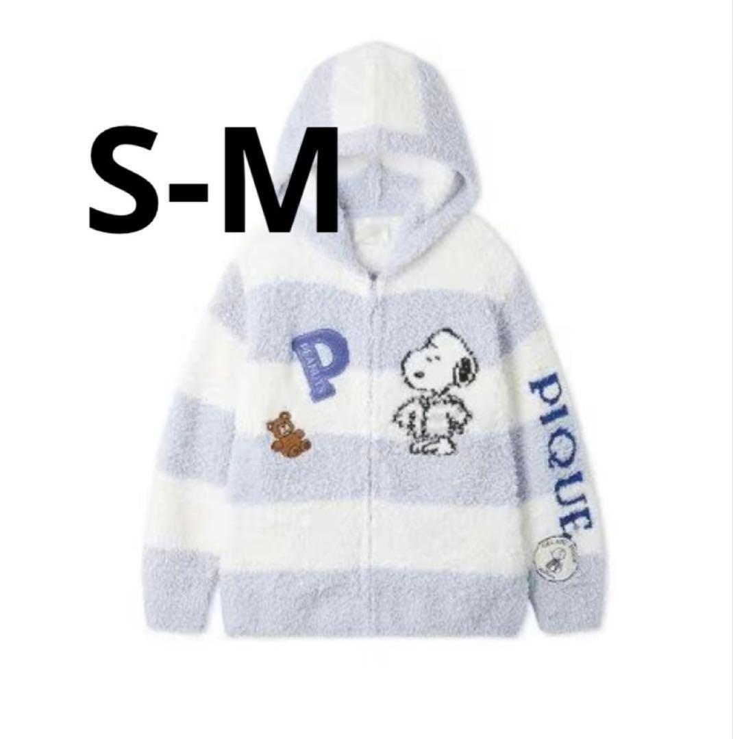 新品未使用　【PEANUTS】オリジナルアート ジャガードパーカ ジェラートピケ