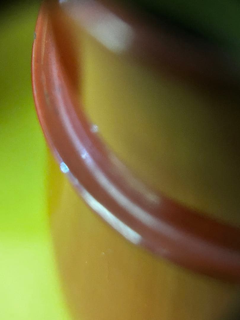 期間限定値下げ　骨董 茶道具 棗 （なつめ ）朱中次