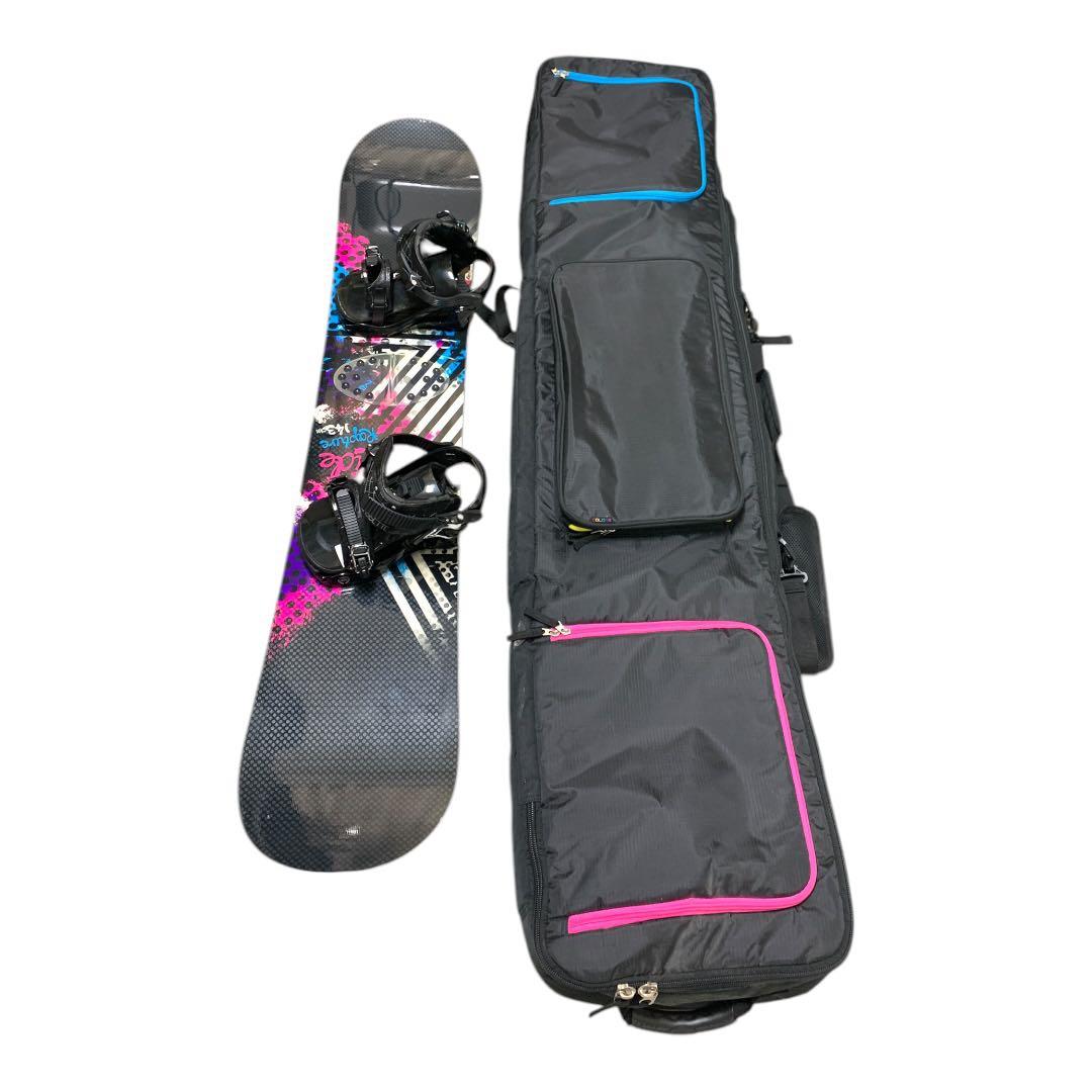 Ride スノーボード143㎝　レディース　ソフトケース付きM70221-4