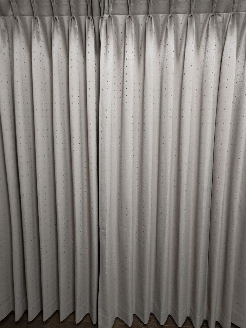 【美品】川島織物 セルコン オーダードレープカーテン