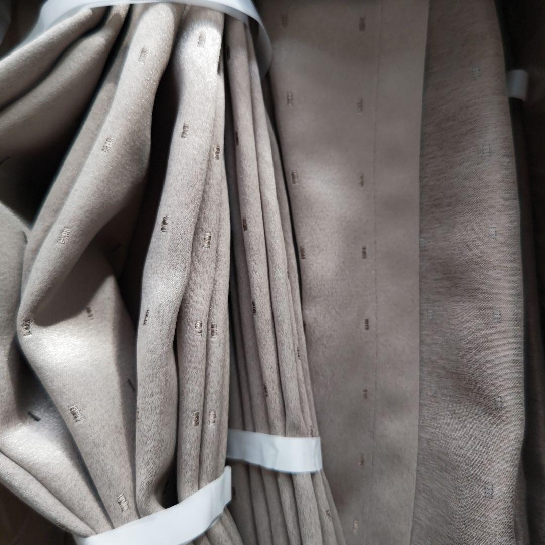 【美品】川島織物 セルコン オーダードレープカーテン