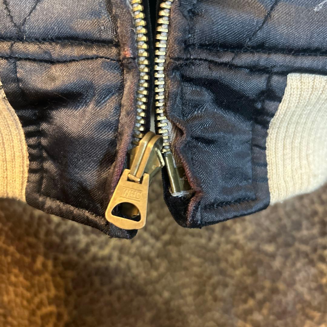 ウエストライド WESTRIDE 黒 両面スカジャン中綿入 サイズ36USED