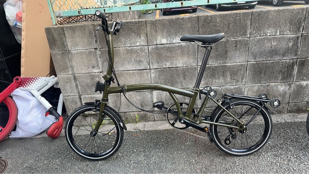 BXCC折りたたみ自転車試乗車