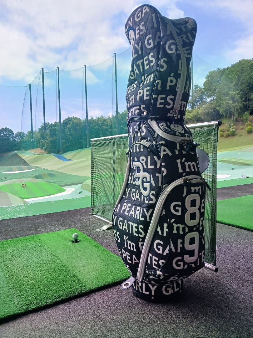 やーしよ様PEARLY GATES キャディバッグ ネイビー　ヘッドカバー3点