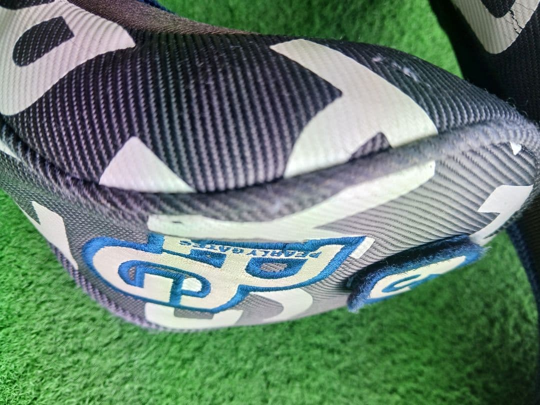 やーしよ様PEARLY GATES キャディバッグ ネイビー　ヘッドカバー3点