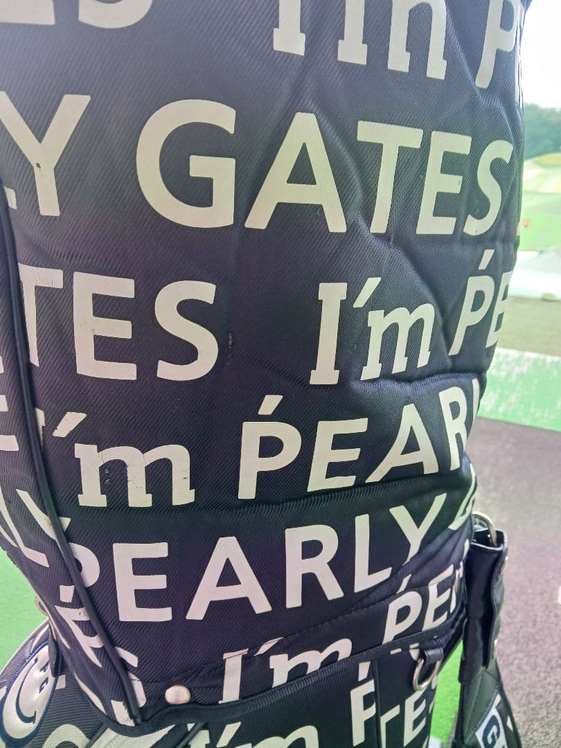 やーしよ様PEARLY GATES キャディバッグ ネイビー　ヘッドカバー3点