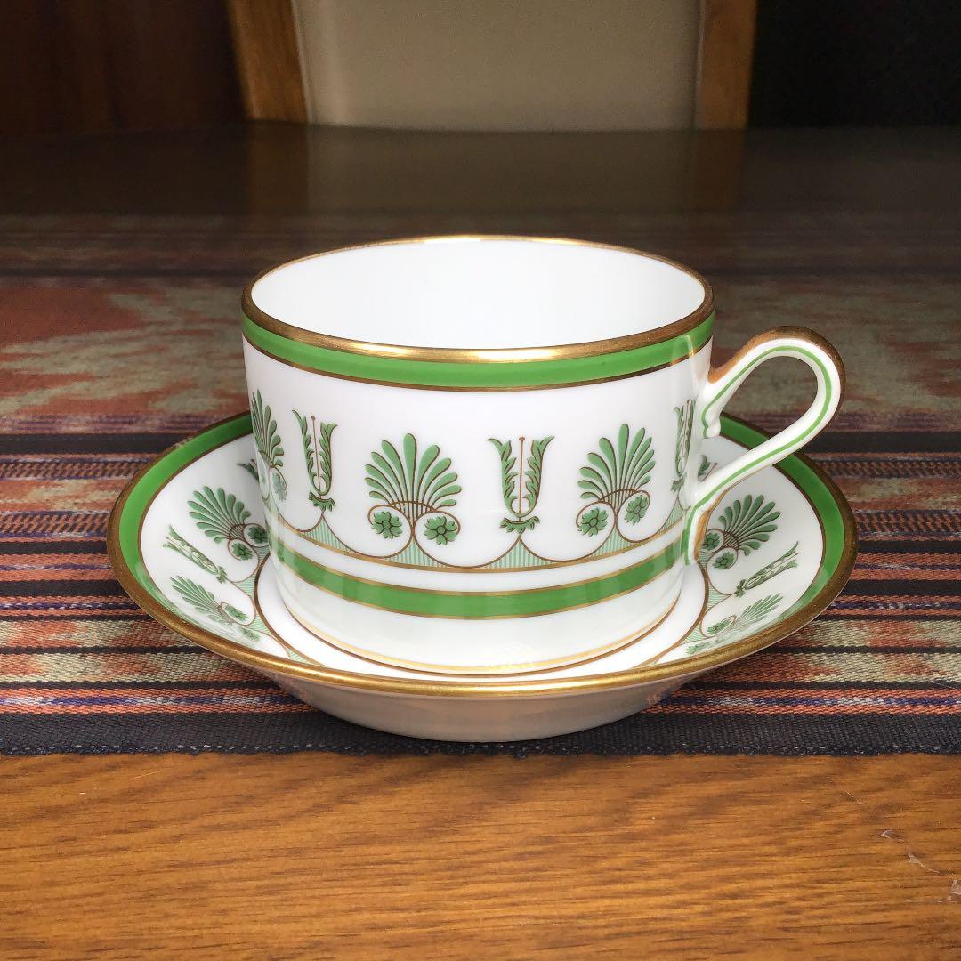 リチャードジノリ 『パルメッテ　エメラルド』　C&S　大皿　ペア