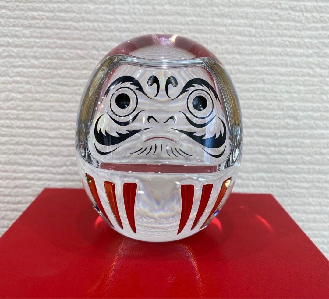 Baccarat バカラ ダルマ 縁起物 クリスタル★