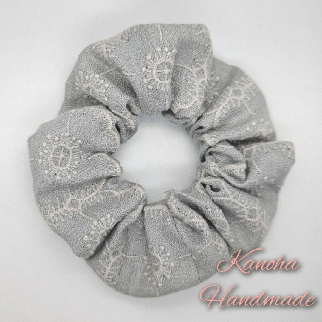 ミナペルホネン シュシュ ヘアゴム anemone