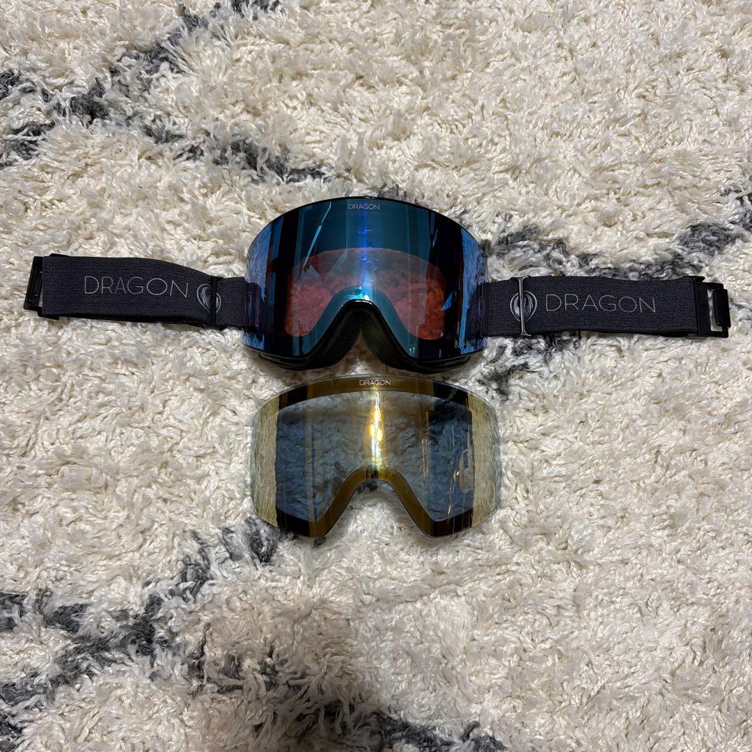 DRAGON PXV LUMALENS gold × blue