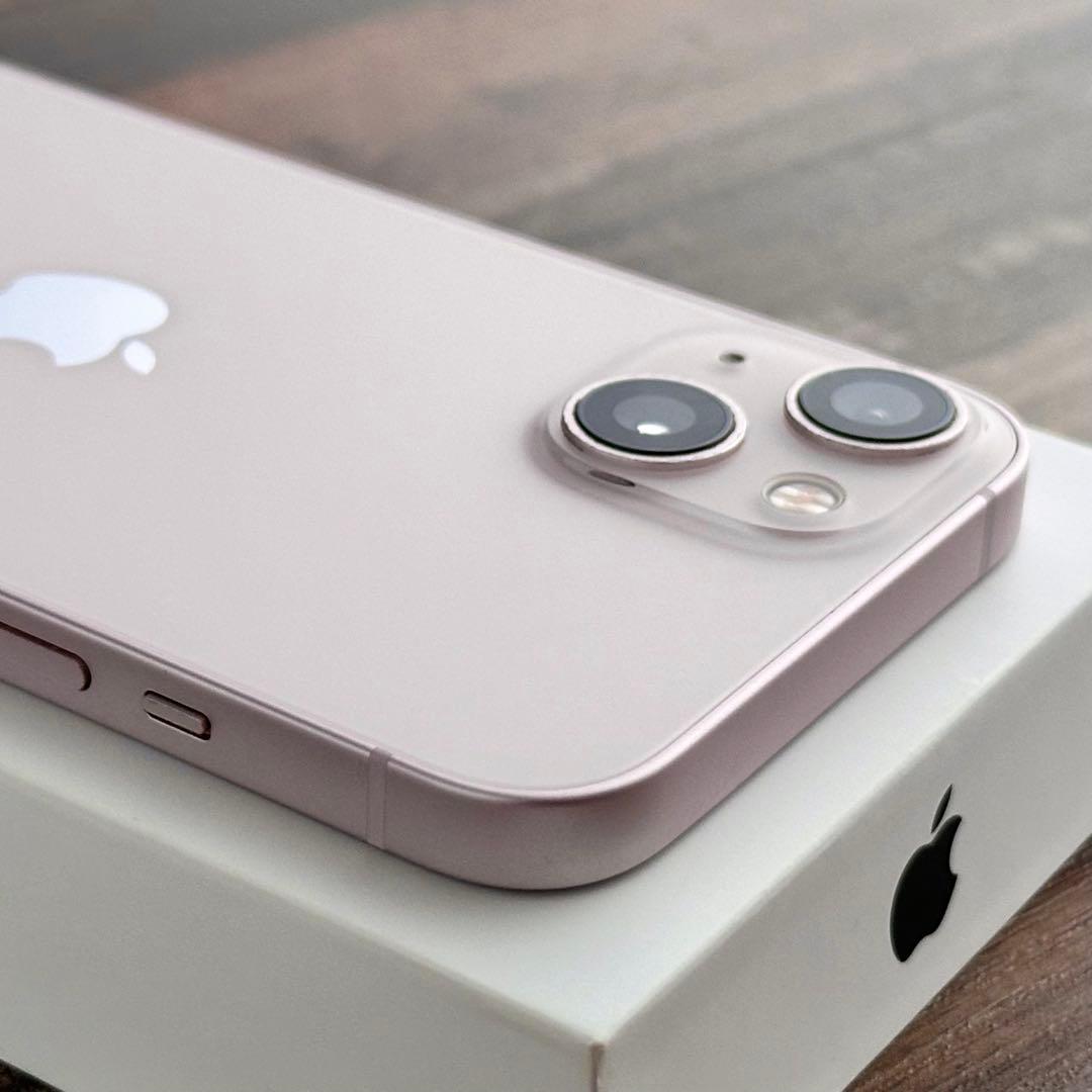 【美品☆】iPhone13 本体 Pink 128GB SIMフリー