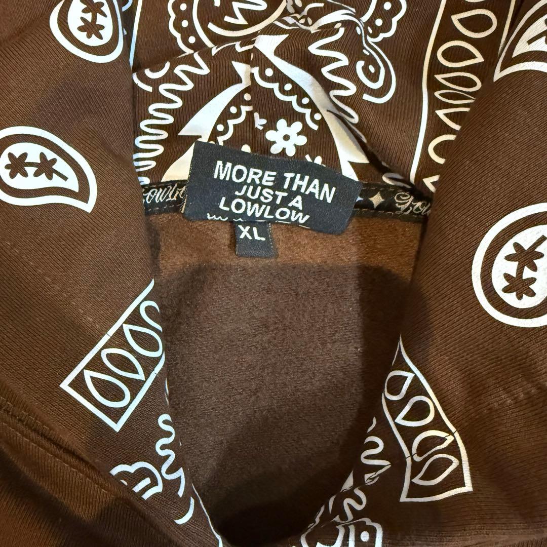 日本未入荷 LOWLOWSTREETWEAR バンダナカスタムフィディー XL