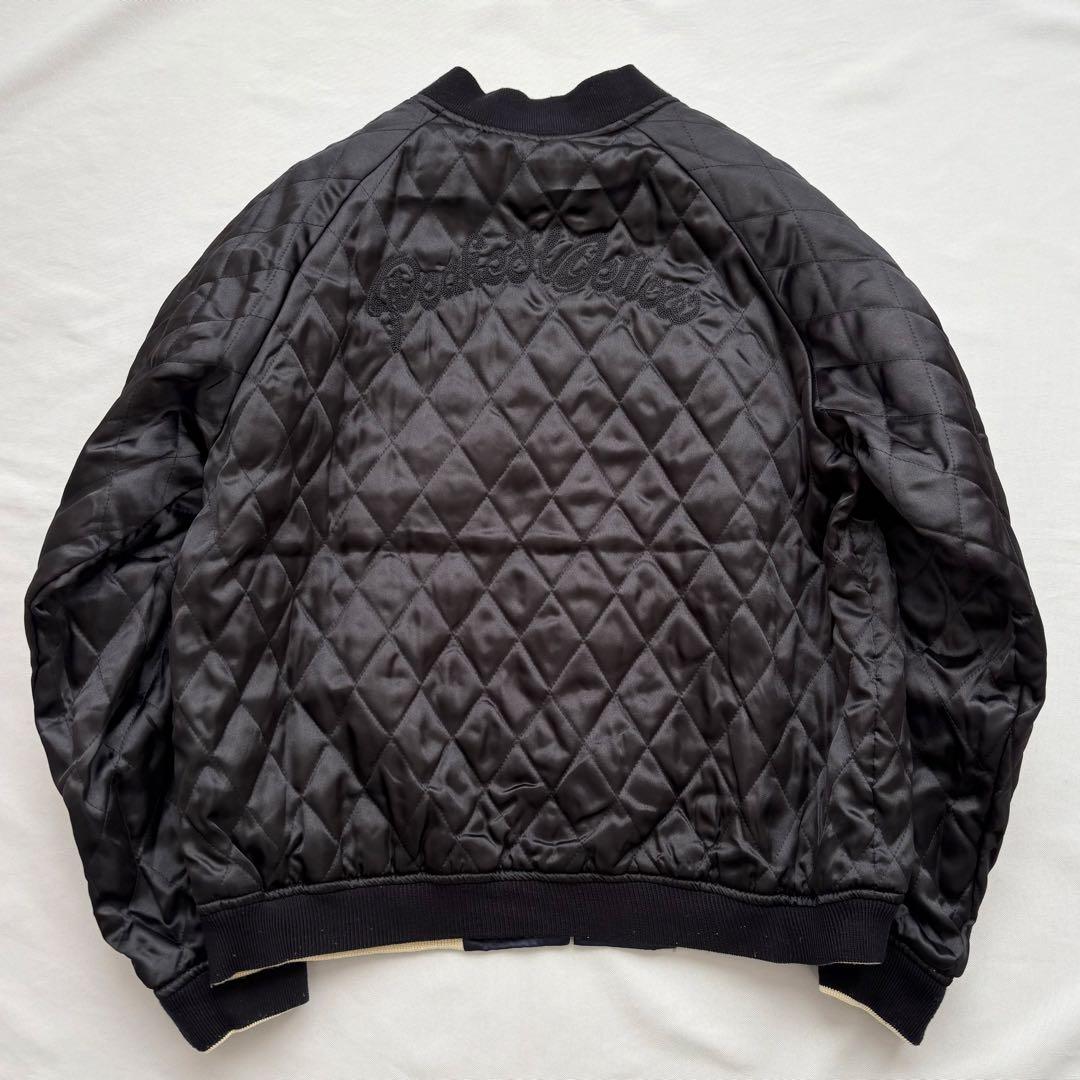 PEAK’D YELLOW ピークドイエロー リバーシブル スカジャン