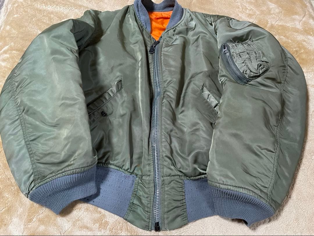 H*z様 Alpha アルファMA-1 80s USA製 旧タグIDEAL