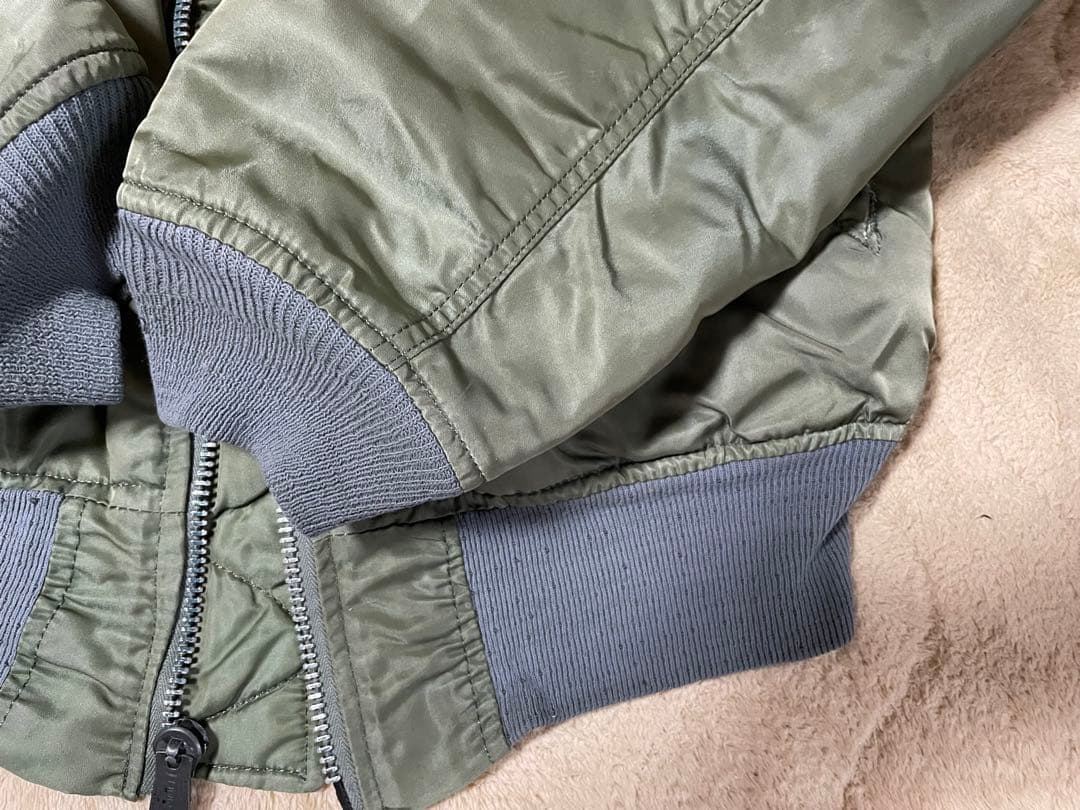 H*z様 Alpha アルファMA-1 80s USA製 旧タグIDEAL