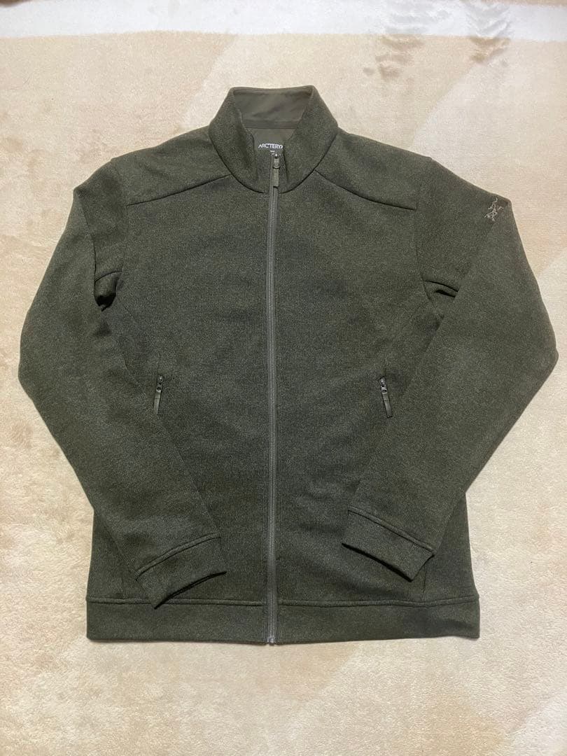 入手困難　美品　アークテリクス　コバートLTカーディガン　Sサイズ　グリーン