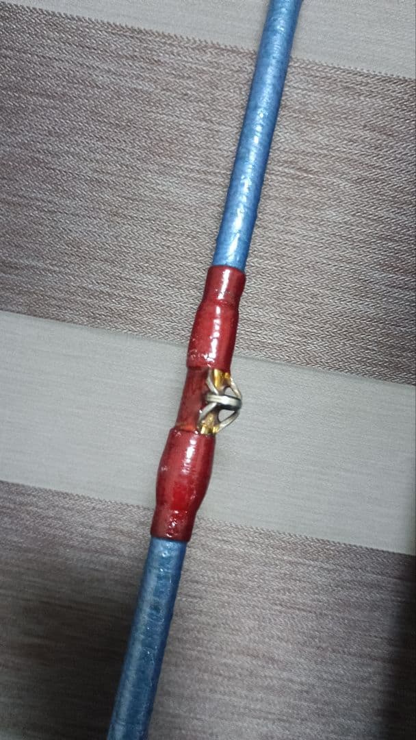 NFTスーパーボロン極翔石鯛525！4本継ぎ石鯛竿改造品