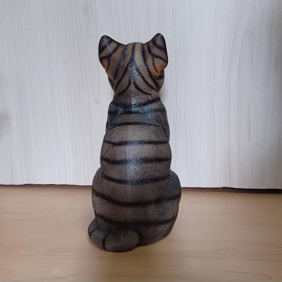 【リアルサイズ】HK Domain 陶製 ドマンの猫　美猫・美品
