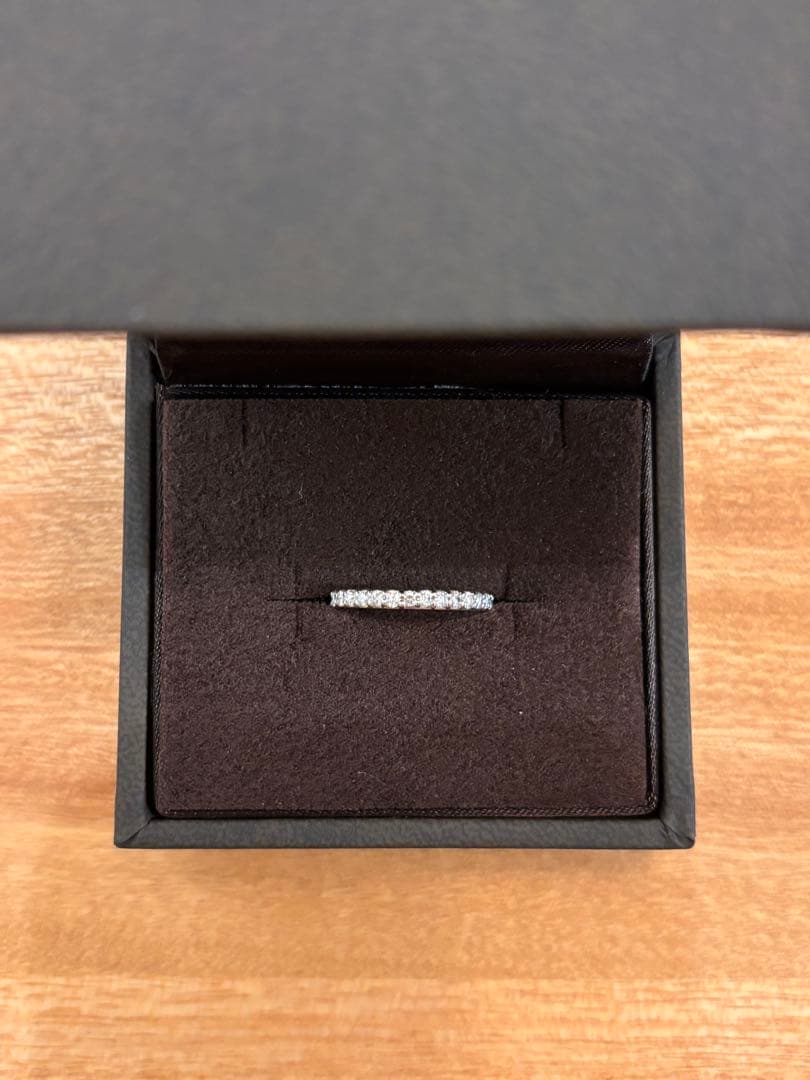 ポンテヴェキオ　ハーフエタニティ　ダイヤ　♯8