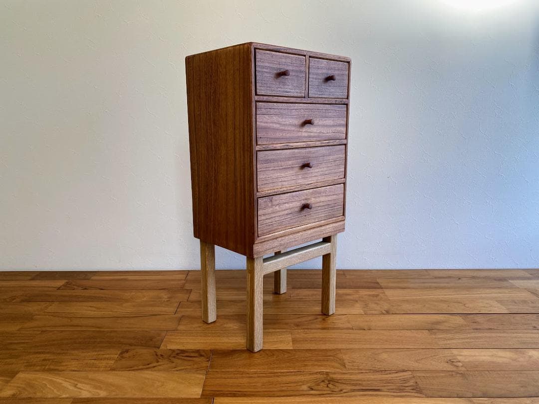 1950s ジャパンヴィンテージ 小道具入 チェスト ラワン材 作家物 仕上済