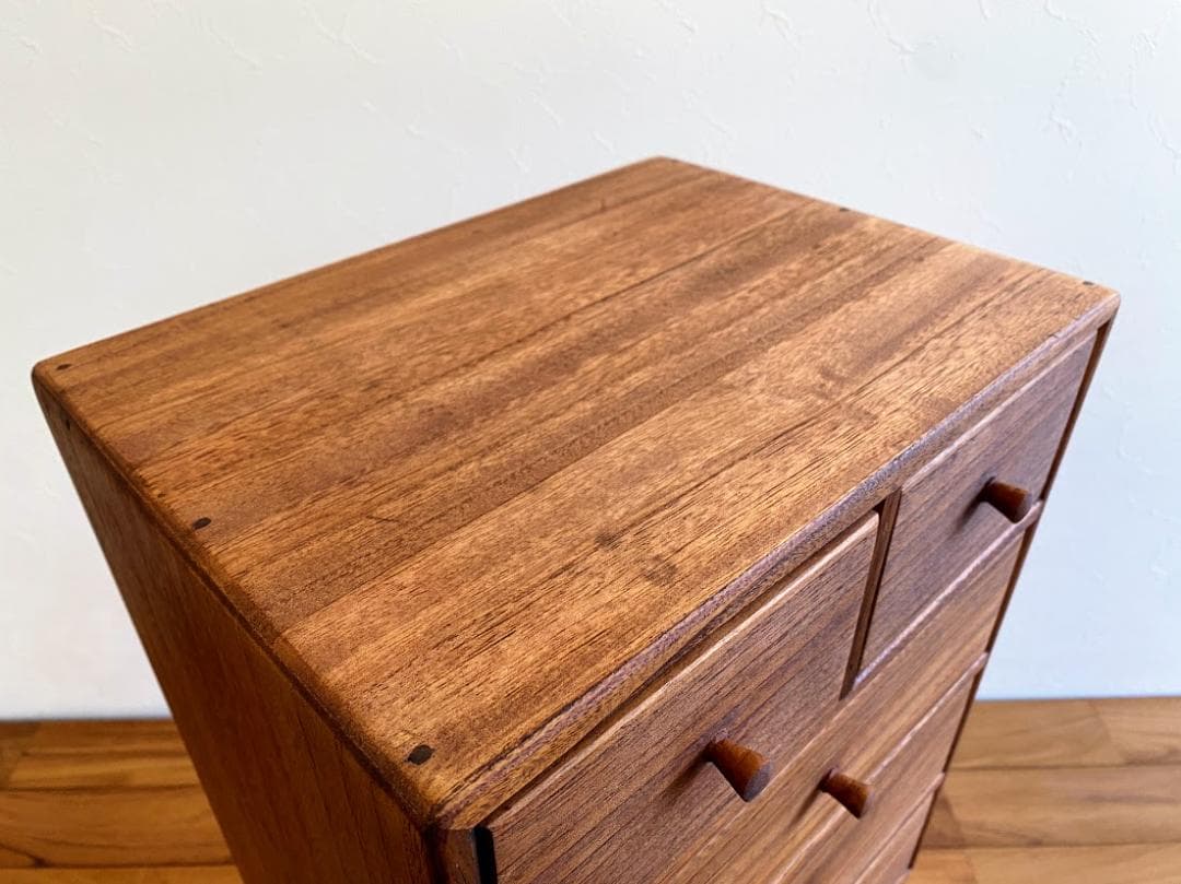 1950s ジャパンヴィンテージ 小道具入 チェスト ラワン材 作家物 仕上済