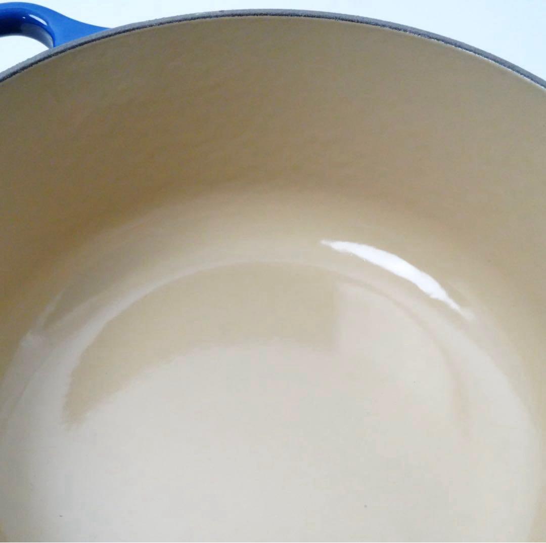 【新品】LE CREUSET　ココット ロンド ラピス　20cm