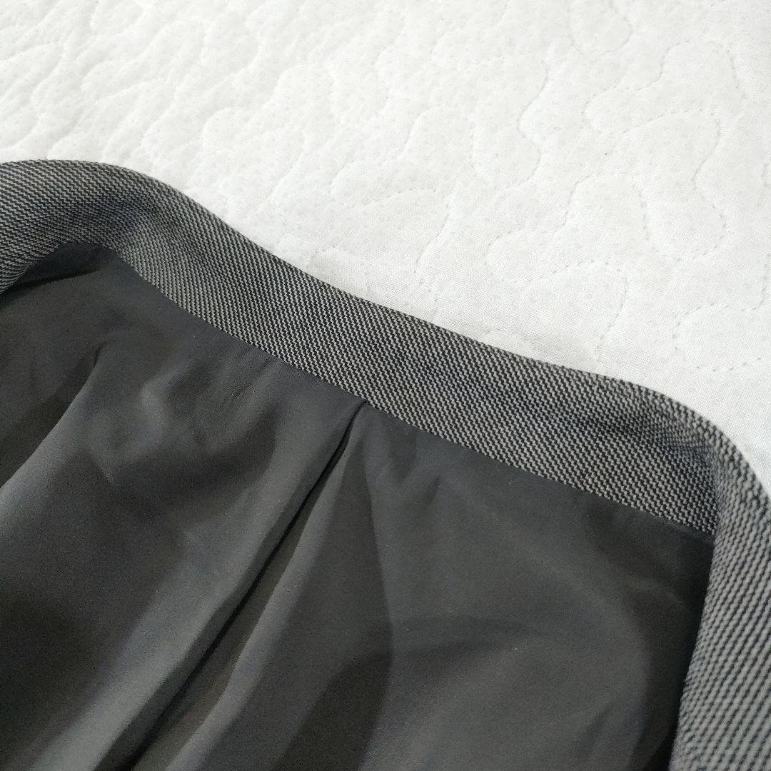 美品✨LES MUSE　セットアップ　ツーパンツ　ノーカラージャケット　グレー