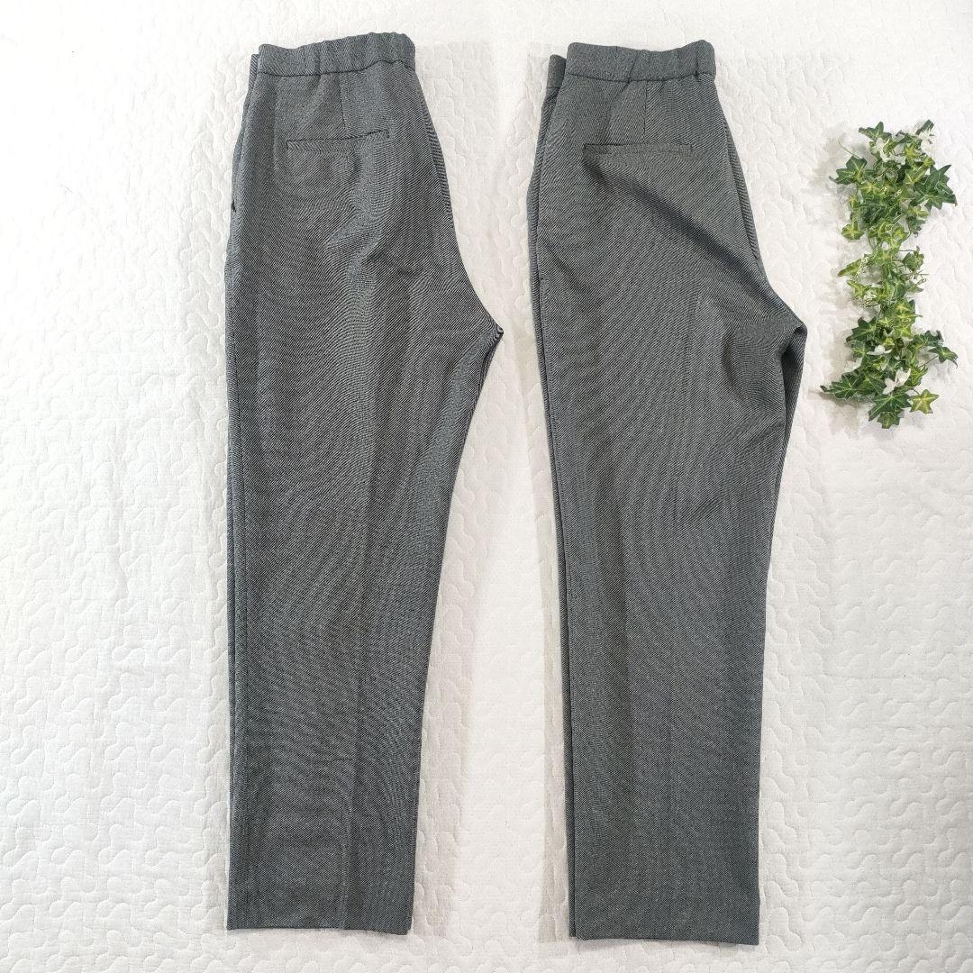 美品✨LES MUSE　セットアップ　ツーパンツ　ノーカラージャケット　グレー