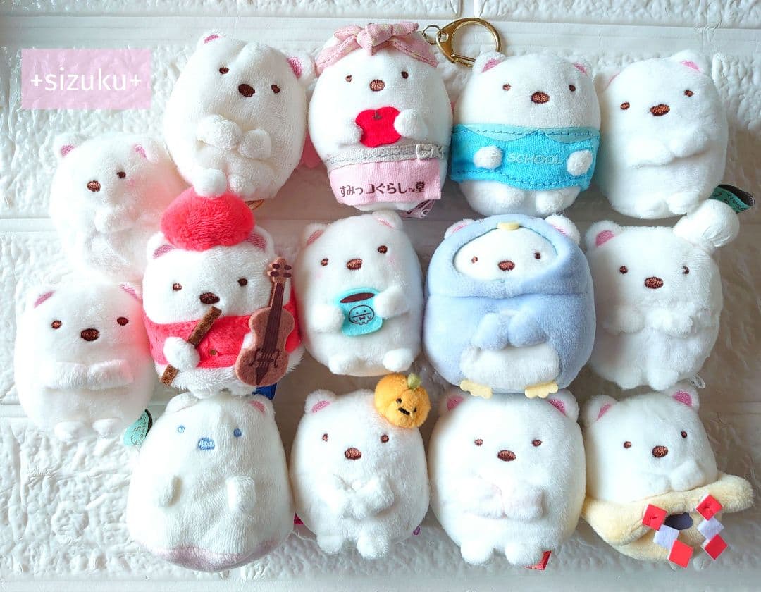 【豪華132点】すみっコぐらし ハウス 家具 てのりぬいぐるみ 色々 まとめ売り