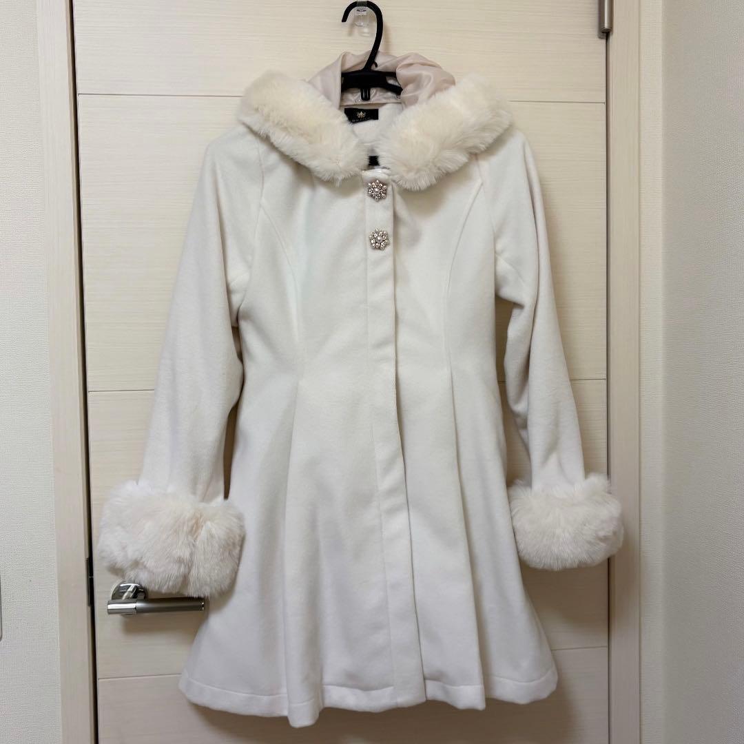 ROJITA バックリボンフーディーコート