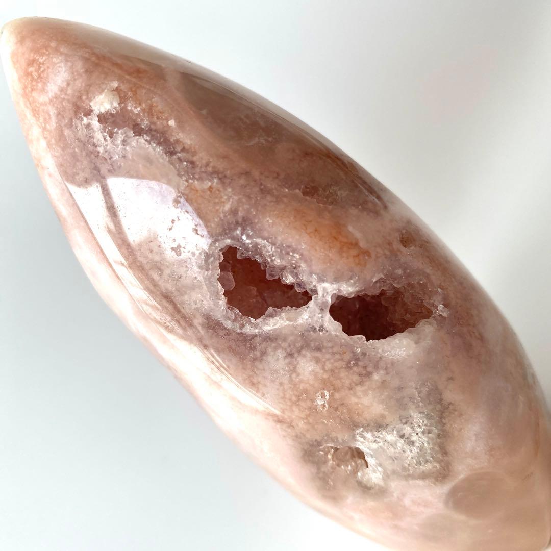 ピンクアメジスト フラワーアゲート ポリッシュ