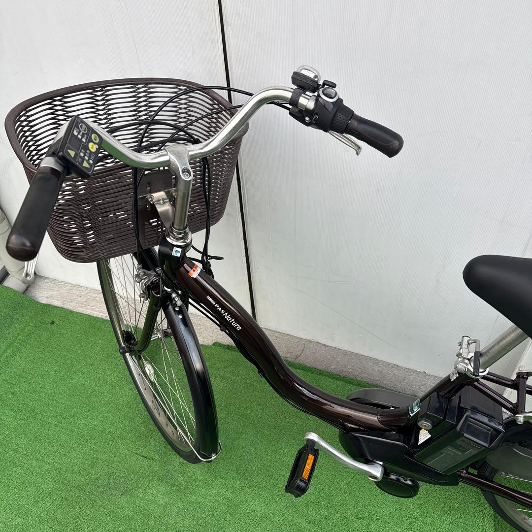 YAMAHAヤマハ電動アシスト自転車26インチ 12.3Ah ブラウン