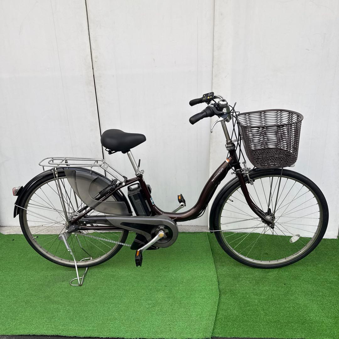 YAMAHAヤマハ電動アシスト自転車26インチ 12.3Ah ブラウン