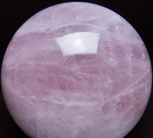 【本物保証】ローズクォーツ 水晶 丸玉 スフィア 3Kg 天然石 台座付